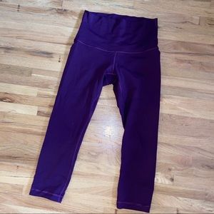 Lululemon cropped tights